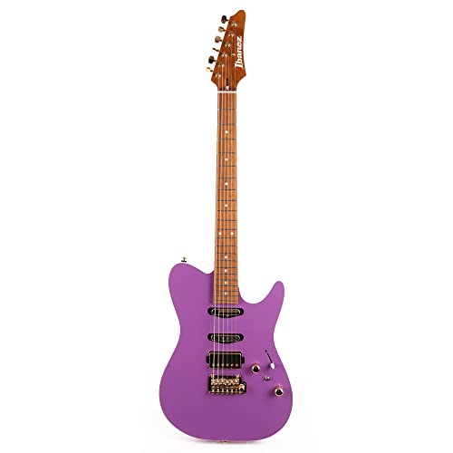 Ibanez Lari Basilio LB1-VL Violet – Guitare électrique (+étui) - Les Beatles, Paul McCartney, John Lennon, RIngo Starr, George Harrison Ibanez Lari Basilio LB1-VL Violet - Guitare électrique (+étui) – Image 3