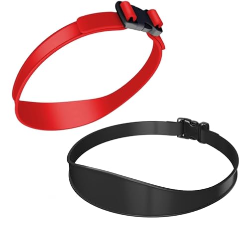 Banda de corte de pelo ajustable, 2 piezas Instrucciones de corte de pelo, plantilla de corte de pelo, banda de corte de pelo de silicona, para cortes de pelo en casa, peluquero, estilista, autocortes