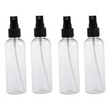 SUPVOX 4 Pezzi Spruzzino in Plastica da Viaggio 100ml