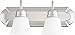 Quorum International 2-LT Vanity - Satin Nickel W/ Satin Opal - 5094-2-65