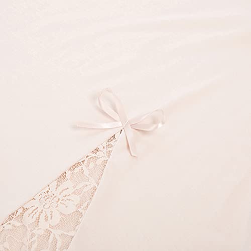 Belle Poque Full Slips For Women Nude Lace Extenders Sleepwear Cami Slip Dress Nude M #TOP4