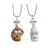 Los collares del tema de los alimentos, encantadores y únicos, hacen que se destaque.