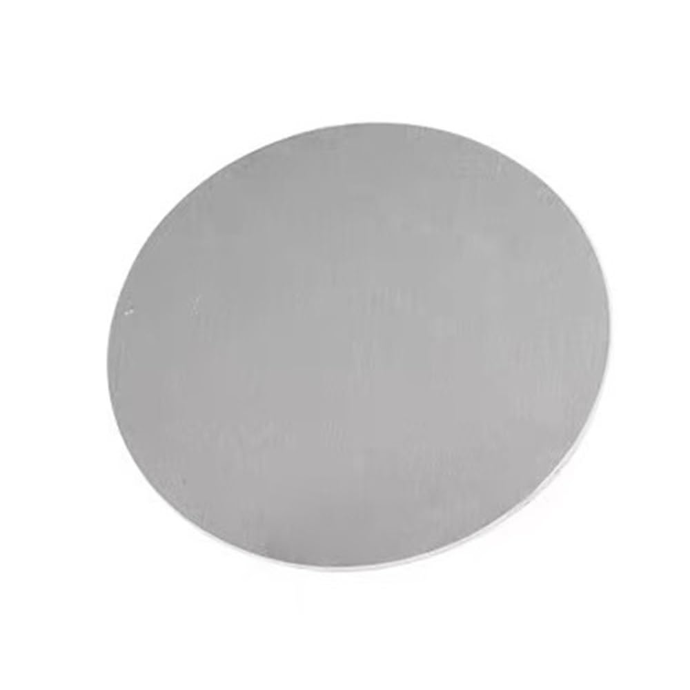 1 Stück 1060 reine Aluminiumscheibe, kreisförmiges flaches Blech, Dicke 0,5–6 mm, runder Plattendurchmesser 50–120 mm(6mmx120mm)