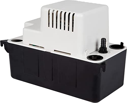 Little Giant Vcma-20Ul 230 Volt, 80 Gph, 1/30 Hp Automatic Condensate Removal Pump (No Safety Switch), White/Black, 554451 #TOP6