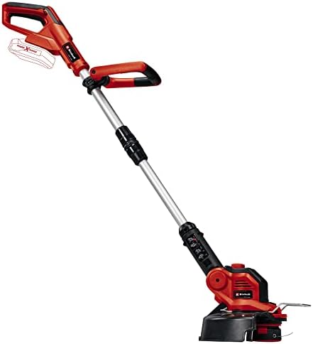Einhell Power X-Change 18/28 Cordless Strimmer - 18V, 28cm Cutting Width, Battery Strimmer Cordless Grass Cutter and Lawn Edger With Auto Line-Feed - GE-CT 18/28 Li Solo (Battery Not Included)