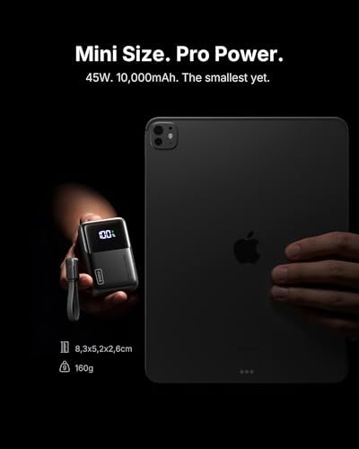 INIU Power Bank, Ultra Mini 10000mAh 45W Fast Charging Portable Charger - 1