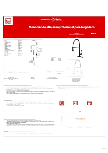 Reviews y listado de Llaves para fregadero dica al mejor precio. 22 Imagen adicional