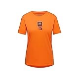 Baumwolle, Damen Mammut Core Women\'s T-Shirt Emblem d\'tangerine M