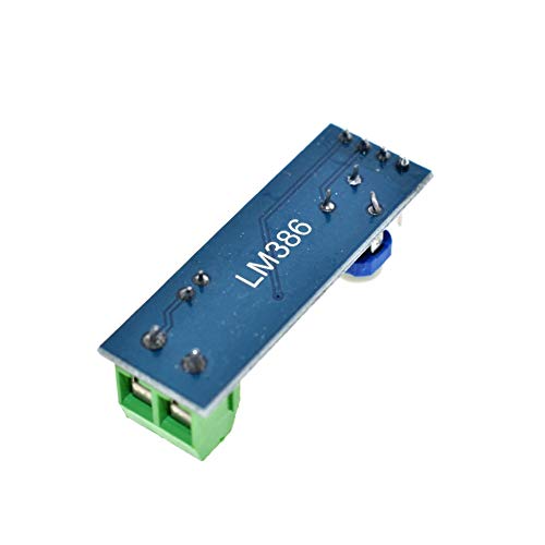 Onyehn 10Pcs Lm386 200 Times Gain Audio Power Amplifier Module(Amplifier Board Mono Power Amplifier 5V-12V Input) For Arduino Ek1236 #TOP7