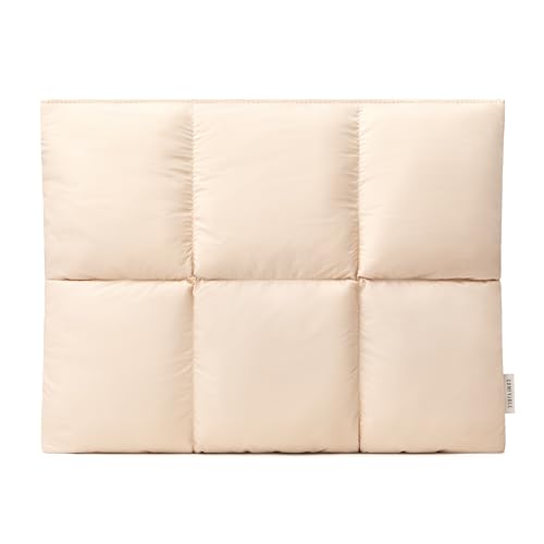 Comfyable Puffy etui na laptopa 13/14 cali, pikowany pokrowiec puffer, miękki sleeve kompatybilny z MacBook Air M5 A3449, MacBook Pro M5 Pro/Max A3426 A3427, MacBook Neo A18, Szałwiowy