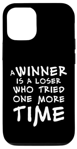 A Winner Is A Loser Who Try One More Time �X�}�z�P�[�X iPhone 12/12 Pro �p