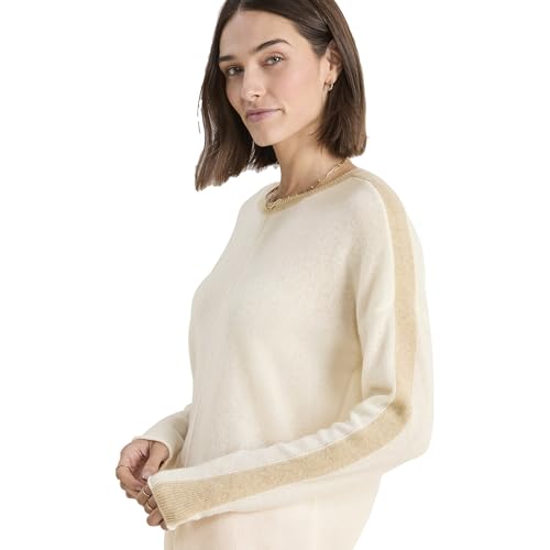 vineyard vines Women's Seaspun Cashmere Colorblock Crewneck Sweater3