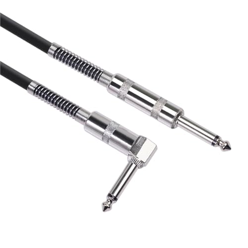 Cable de guitarra electrica de 10m para tocar en escenarios y locales de ensayo
