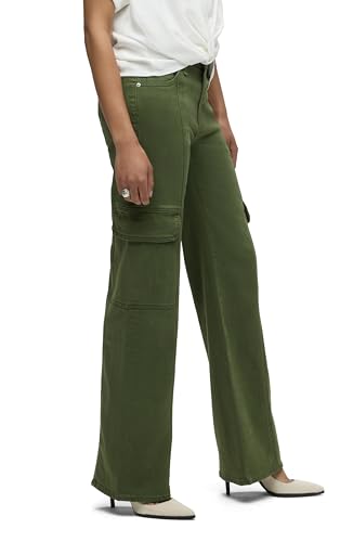 Hudson Women's Rosie High-Rise Cargo Wide Leg2