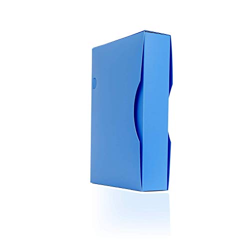 Arpan – Porte-documents avec 150 pochettes, 300 pages, bleu, format A4