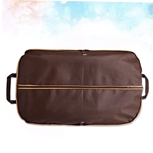 DECHOUS Winter Garment Dust Cover Bag for Formal Dress Storage Portable Travel Pouch Lightweight and Zippered Coffee Business Trips and Protection4