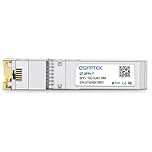 QSFPTEK Newest 10GBASE-T SFP+ RJ45 Transceiver up to 30 m, 10G SFP+ to RJ45 Module Copper Mini-GBIC with Realtek Chip for Cisco SFP-10G-T-S, Ubiquiti UF-RJ45-10G, D-Link, Supermicro Other Switches