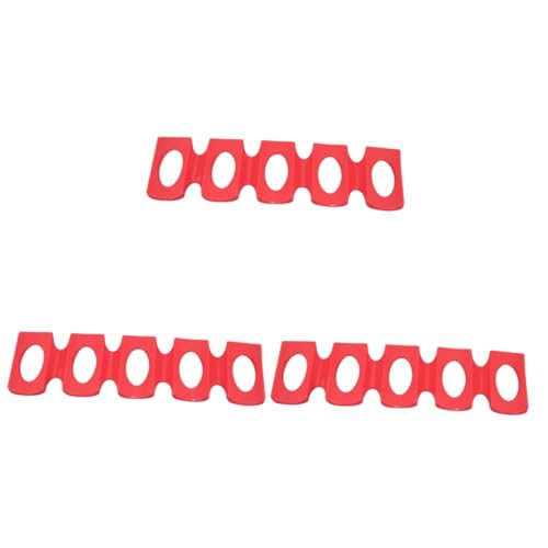 GRIRIW 3pcs Beverage Storage Rack Can Rack Mat Wine Bottle Stackers Wine Holder Stand for Refrigerator or Dining Table Random