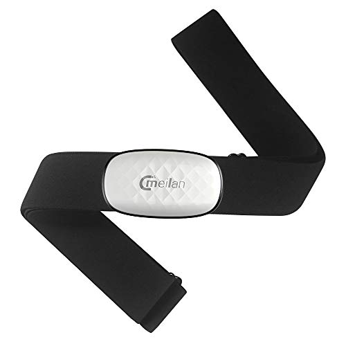 MEILAN C5 Bluetooth/ANT + Heart Rate Monitor Chest Strap Fitness Running Wireless for Cycling IPX5 Waterproof Compatible with Garmin/iPhone/Apple Watch/Workout Devices - Thumbnail 3
