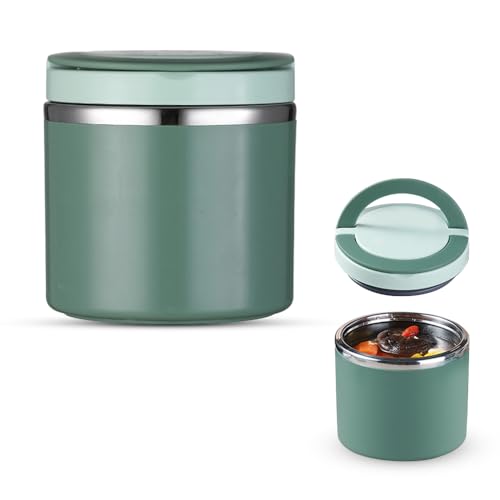 Fivtsme 1 L Thermobehälter für Essen, , warmhalten Behälter,...