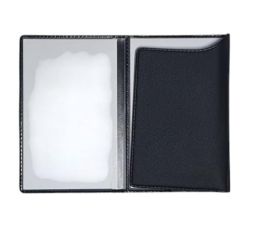 kit 3 Carteira Despachante Tripla Porta Documento Carro Pvc (Preto)