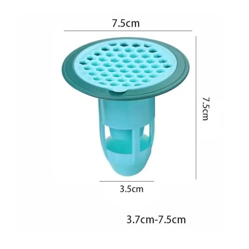 Couvercle de crépine de drain en maillage souple couleur verte - 8