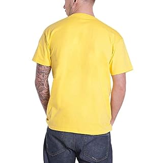 Rolling Stones The T Shirt No Filter Tour Text Logo Nouveau Officiel Homme Jaune - Les Beatles, Paul McCartney, John Lennon, RIngo Starr, George Harrison Rolling Stones The T Shirt No Filter Tour Text Logo Nouveau Officiel Homme Jaune – Image 2
