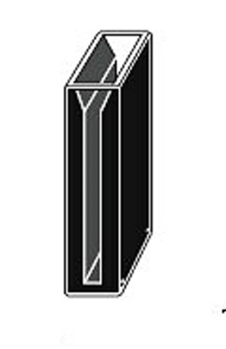 Micro Quartz Cuvette, Black Wall, 30mm Lightpath, 3.15ml, 3mm Slit, Cuvettes,Cell