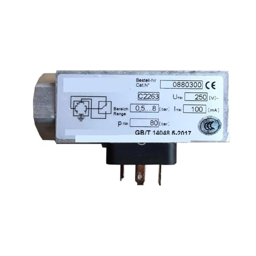 Pressostat 0880300 pour stopper les pannes d'air comprimé