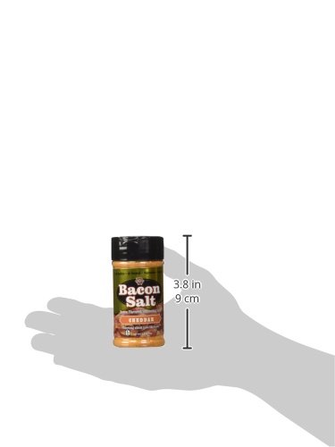 Bacon Flavored Salt Sampler 3 Pack - Cheddar, Peppered & Hickory