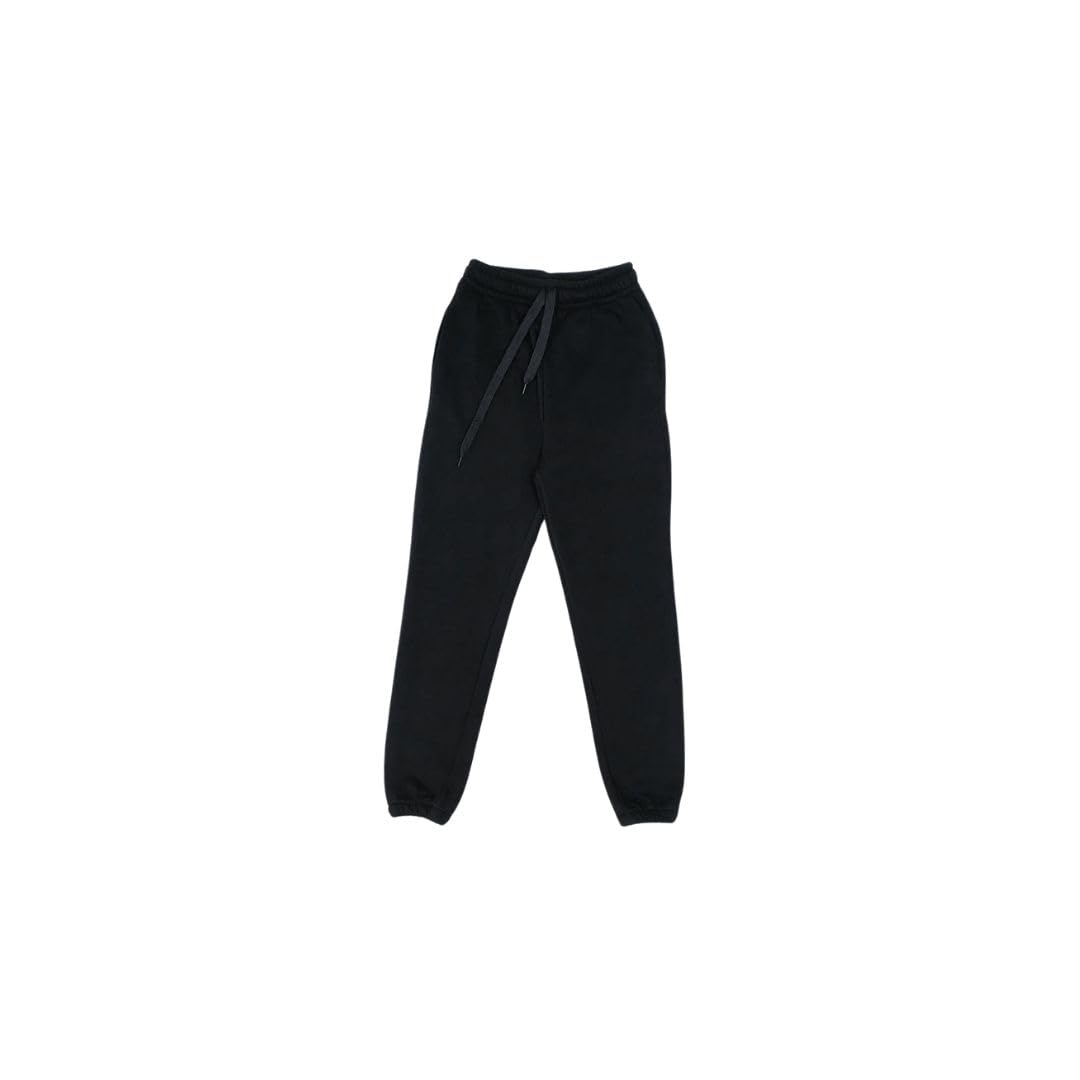 GenericDrawstring Sweatpants, Black, 100% Cotton