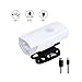 Jualyue Bike Headlight 300 Lumens USB Rechargeable Bike Headlight with 3 Modes Waterproof Front Light - White