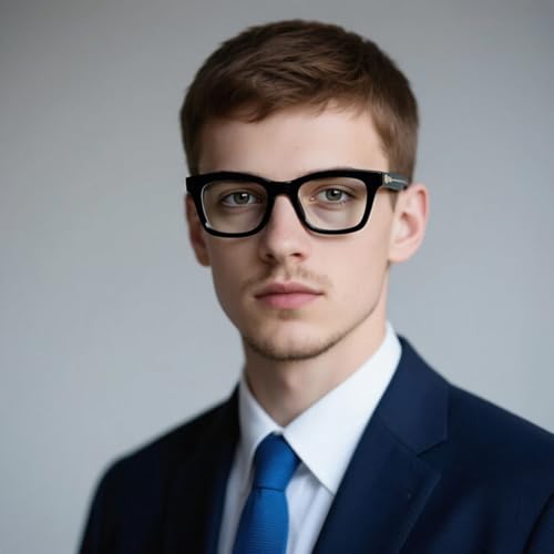 Lunettes rétro rivets pour lire et travailler en style - 7
