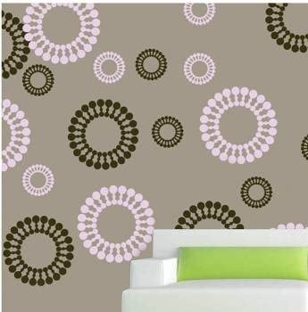HndB- Texture Design Wall Stencil Pattern for Wall Decor, Reusable Wall Stencil for Your Home, Bedroom, Living Room Stylish and Classic Appearance for Your House (Size-16 x 24 inch) (Texture Design)