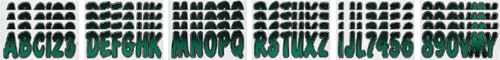 Image of Hardline Products USA Series 200 (Forest Green - Black)