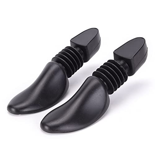 WANGYONGQI 1 Paar männer/Frauen Kunststoff frühling Schuh Baum Stretcher Boot Halter Shaper automatische Support Schwarze Farbe Cover