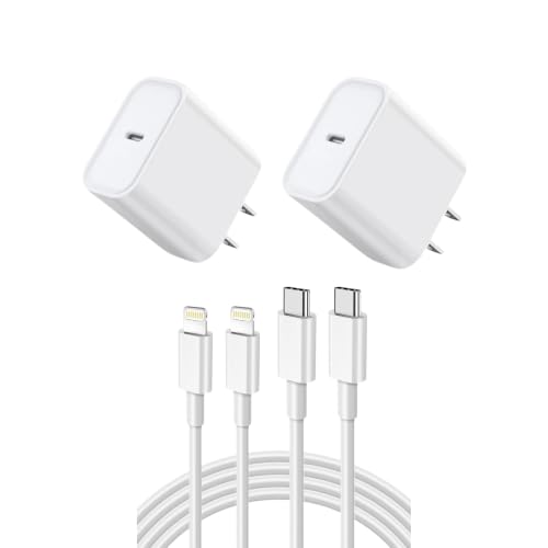 Image of 2Pack iPhone Charger Fast Charging[Apple MFi Certified]PD Apple USB C Block