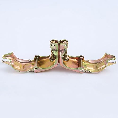 Drehkupplung Gerüst 48 x 48 mm 2Stk Gerüstkupplung mit Bundmutter Gerüstschelle 360° zur Befestigung von Gerüsten Ankerstange (360°)