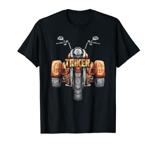 Triker Moto Trike Trike 3 Roues Biker Cadeau T-Shirt