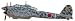 Ki45 Toryu Nick Aircraft Built-Up Die Cast 1-109 Model Power