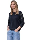 Street One Camiseta con Mangas Agujeros Shadowed Navy 38