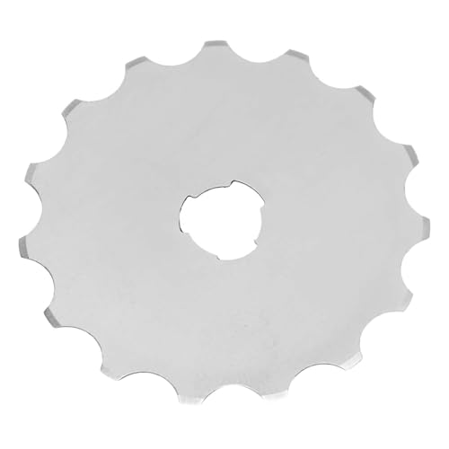 LÂMINAS DE CORTADOR ROTATIVO AÇO DE ALTA VELOCIDADE CORTE LISO ARTESANATO TECIDO COURO 5 PCS SALA DE