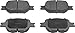 Wagner ThermoQuiet QC817 Ceramic Disc Pad Set, Front