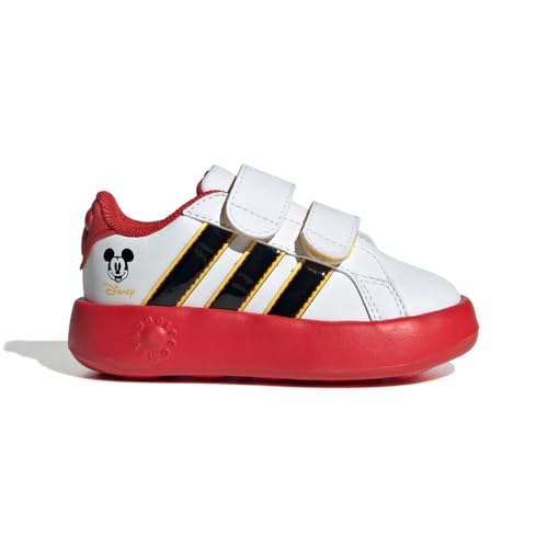 Adidas Unisex-Child Disney Grand Court Hook & Loop Sneaker2