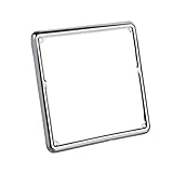 CORNICE TARGA MOTO SCOOTER ACCIAIO INOX INOSSIDABILE COMPATIBILE CON MASH RIQUADRO TARGA POSTERIORE MOTOCICLETTA MOTORINO UNIVERSALE CROMATA