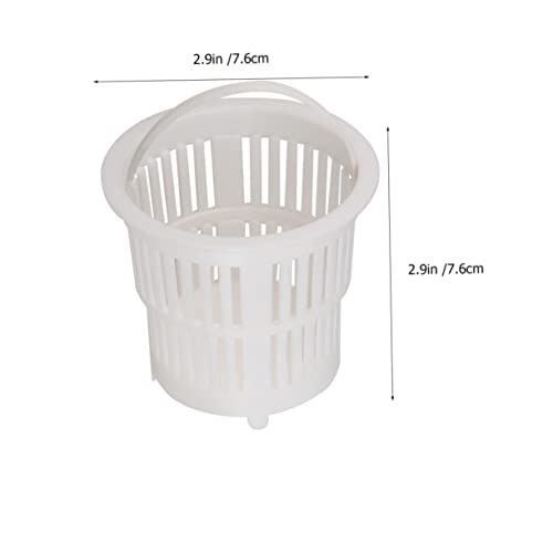 Set 3 piezas coladores para fregadero de plástico beige miniatura 2