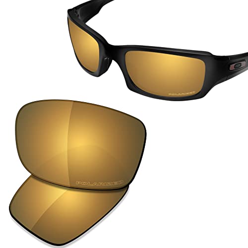 Image of SAUCER Premium Replacement Lenses & Nosepads for Oakley Fives(4+1) Squared OO9238 | OO9214 | UV400 Protection, Anti-Scratch