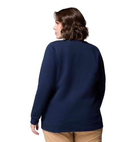 Columbia Women's Columbia Trek Graphic Crew, Collegiate Navy/Gem Columbia, XXL Große Größen – Ansicht 6