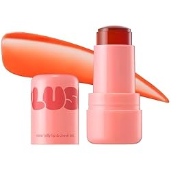 Elensilia Plush Water Jelly Lip & Cheek Tint – 10g (0.35oz) | Lightweight & Buildable Tint for a Natural, Fresh Glow (Juicy Grapefruit)