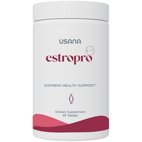 USANA EstroPro with Phytoestrogens for Symptomatic Support During Menopause* - 56 Tablets - 28 Day Supply Cover